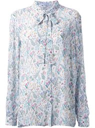 floral print long-sleeved blouse Vivetta
