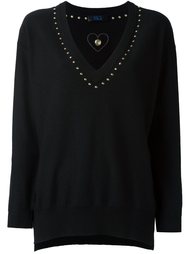 studded V-neck sweater Twin-Set