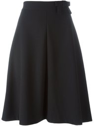 юбка с бантом на талии Red Valentino