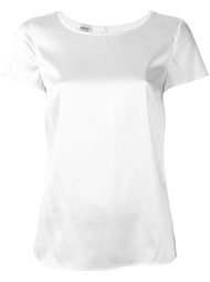 stretch silk T-shirt Armani Collezioni