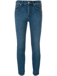 укороченные джинсы  Alexander McQueen