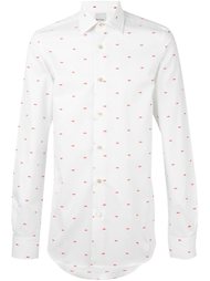 lip print shirt Paul Smith