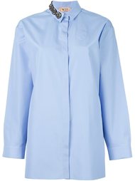 embellished collar shirt Nº21