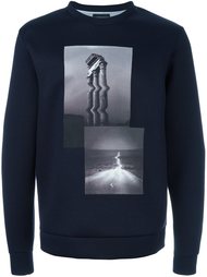 photo print sweatshirt Emporio Armani