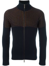 ribbed zipped cardigan Etro