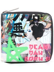 бумажник с принтом манги Dsquared2
