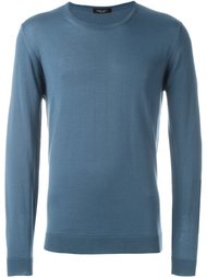 свитер с круглым вырезом   Roberto Collina