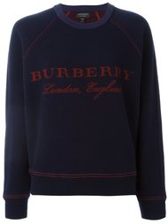 front logo sweatshirt Burberry