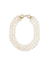 multi-strand faux pearl necklace Chanel Vintage
