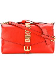 letters buckle shoulder bag Moschino