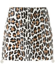 leopard print skirt Drome