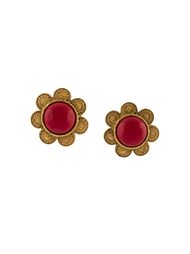 sun clip-on earrings Chanel Vintage