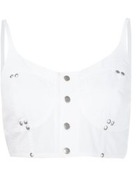 woven bustier Julien David
