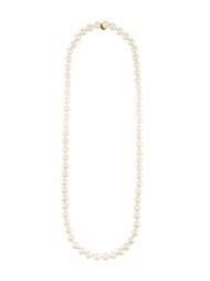 faux pearl long necklace Chanel Vintage