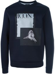 photo print sweatshirt Emporio Armani