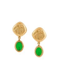 gripoix Mademoiselle clip-on earrings Chanel Vintage