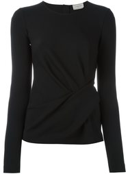 блузка с запахом Lanvin