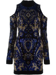 cold-shoulder mini dress Balmain