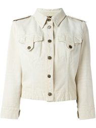 джинсовая куртка в стиле милитари Dolce &amp; Gabbana Vintage