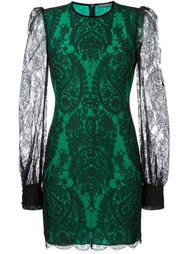 fitted lace dress Alexander McQueen