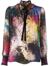 блузка 'Fireworks' Roberto Cavalli