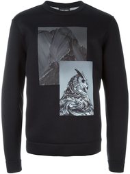 photo print sweatshirt Emporio Armani