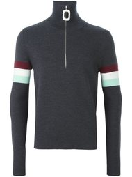 zipped roll neck sweater J.W. Anderson