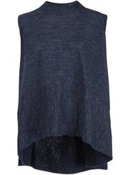 sleeveless flared T-shirt Co