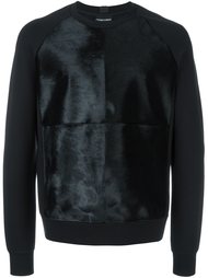 panelled sweatshirt Emporio Armani