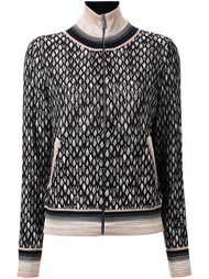pattern zipped cardigan Missoni