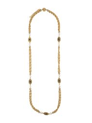 gripoix pearl double strand neckalce Chanel Vintage