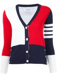 colour block cardigan  Thom Browne