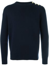 button shoulder sweater Saint Laurent