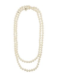 faux pearl sautoir necklace Chanel Vintage