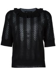 chevron knit top Marc Jacobs