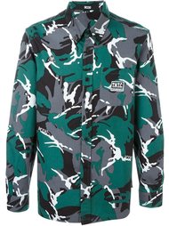 camouflage print shirt KTZ