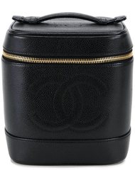 сумка-косметичка с тиснением логотипа Chanel Vintage