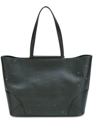 logo embossed tote MCM