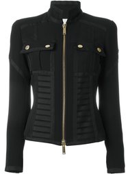 zip-up military bustier jacket Dsquared2