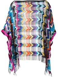 open panel chevron top Missoni