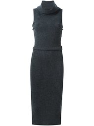 cowl neck knitted dress Alice+Olivia