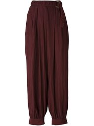 брюки с заниженной шаговой линией  Lanvin