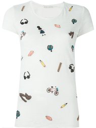embroidered T-shirt Alice+Olivia