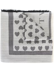 heart print scarf Twin-Set