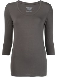 scoop neck T-shirt Majestic Filatures