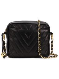 сумка через плечо с декоративным швом Chanel Vintage