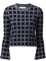 grid pattern jumper Derek Lam 10 Crosby