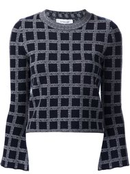 grid pattern jumper Derek Lam 10 Crosby