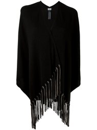 fringed poncho Armani Collezioni