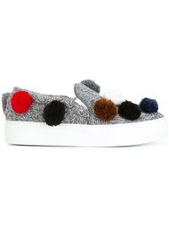 pompom-embellished sneakers Joshua Sanders